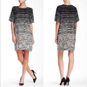 Vince 100% Silk Short Sleeve Dress